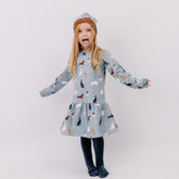 Collants en coton biologique - collants pour enfants durables et confortables en jaune vif